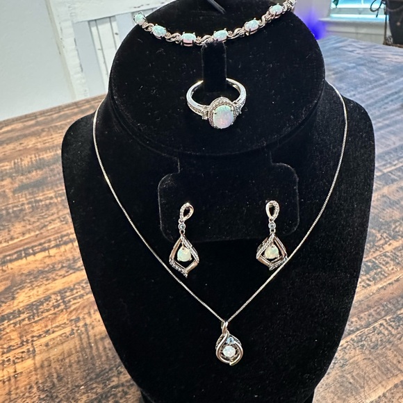 Kay Jewelers Jewelry - 4 piece opal & topaz set
